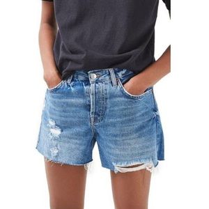 Topshop distressed denim shorts - Never worn